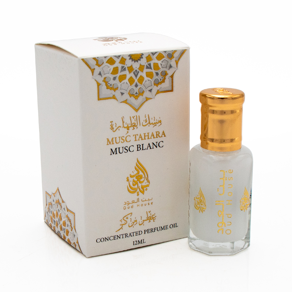 Musc Tahara Musc Blanc – Huile de Parfum Concentrée 12ml