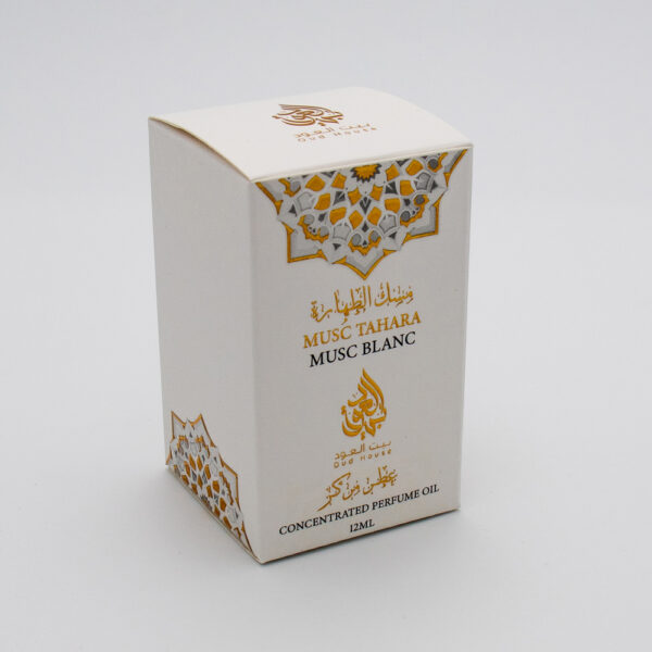Musc Tahara Musc Blanc – Huile de Parfum Concentrée 12ml