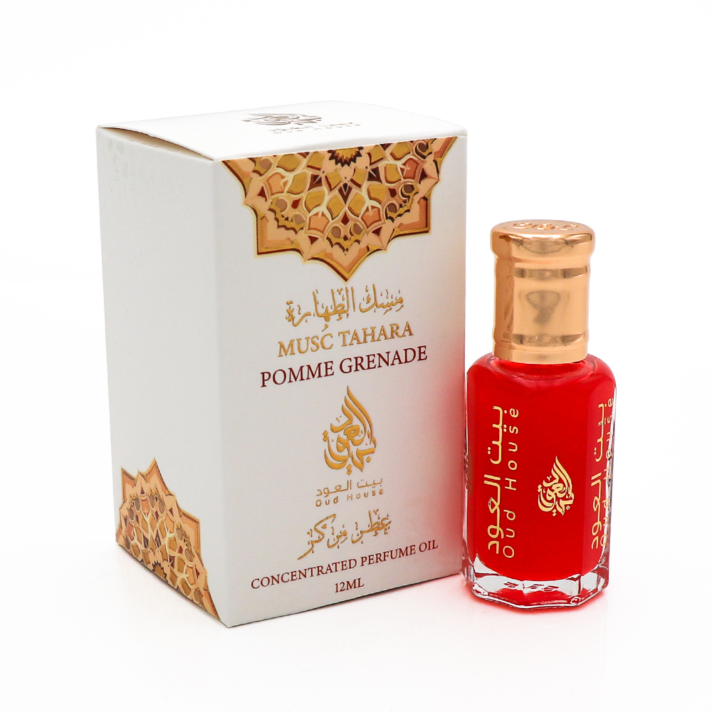Musc Tahara Pomme Grenade – Huile de Parfum Concentrée 12ml
