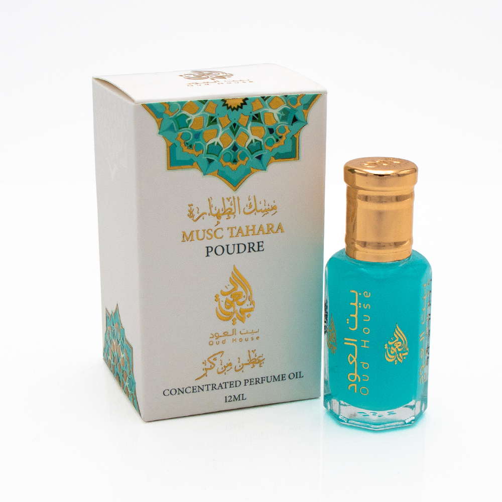 Musc Tahara Poudre – Huile de Parfum Concentrée 12ml