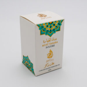 Musc Tahara Poudre – Huile de Parfum Concentrée 12ml
